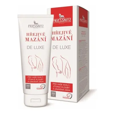 Priessnitz Hřejivé Mazání Deluxe 200ml