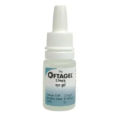 Oftagel 2,5mg/g oční gel 10g