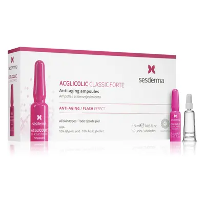 Sesderma Acglicolic Classic Ampulky 10 X 1,5ml