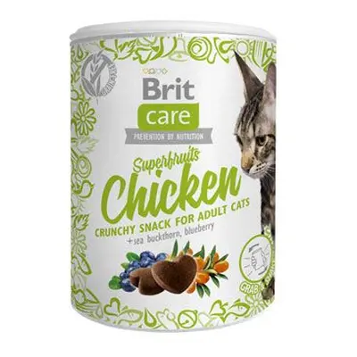 Brit Care Cat Snack Superfruits Chicken 100g