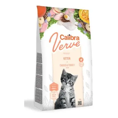 Calibra Cat Verve Gf Kitten Chicken&turkey 750g