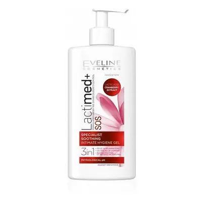 Eveline Lactimed+ Sos Zklidň.intimní Gel 3v1 250ml