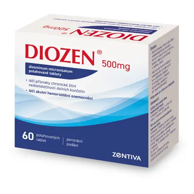 Diozen 500mg potahované tablety 60