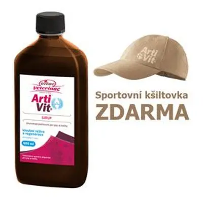 Vitar Veterinae Artivit sirup 500ml kšiltovka