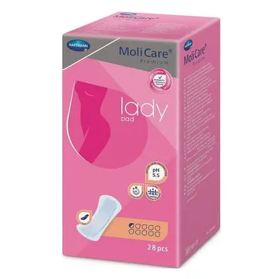 Vložky Absorpční Molicare Lady 0,5 Kapky 70ml,28ks