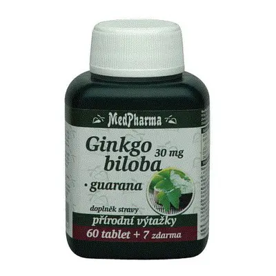 Medpharma Ginkgo Biloba+guarana Cps.67