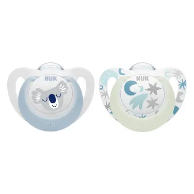 Nuk Dudlík Star Day&night 0-6m 2ks Box