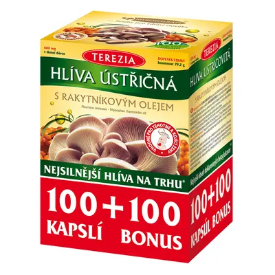 Terezia Hlíva ústřičná S Rakyt.olejem Cps.100+100