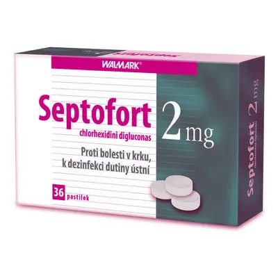 Septofort 2mg 36 pastilek