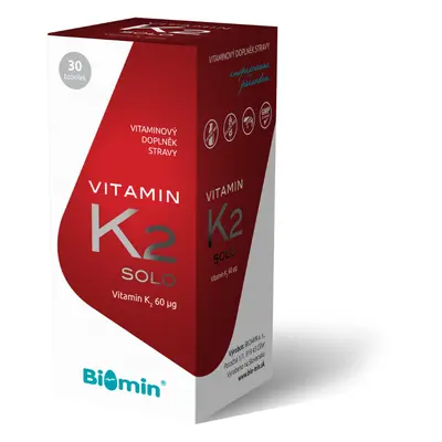 Biomin Vitamin K2 Solo 30 tobolek