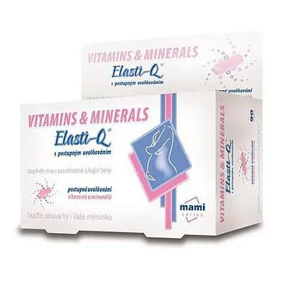 Elasti-q Vitamins & Minerals S Post.uvolňov.tbl.90