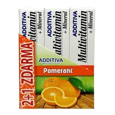 Additiva Mm Sada 2+1 Pomeranč šum.tbl.3x20ks