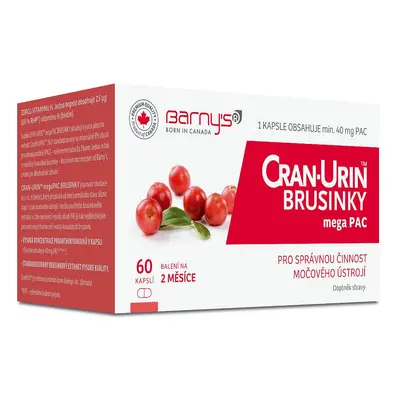 Barnys Cran-urin Megapac Brusinky Cps.60