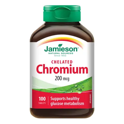 Jamieson Chrom 200 Mcg V Chelátové Formě Tbl.100