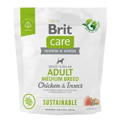 Brit Care Dog Sustainable Adult Medium Breed 1kg