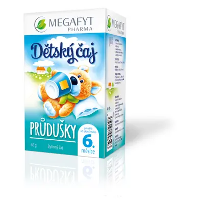 Megafyt Dětský čaj Průdušky 20x2g