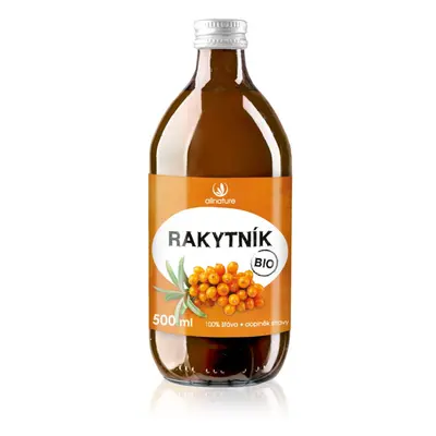 Allnature Rakytníková šťáva 100% Bio 500 ml