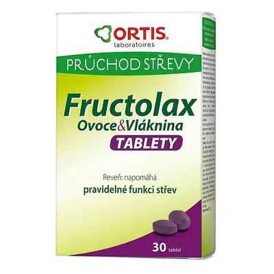 Fructolax Ovoce&vláknina Tbl.30