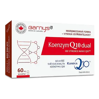 Barnys Koenzym Q10 Dual 60mg Cps.30