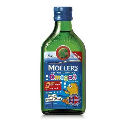 Mollers Omega 3 Ovocná Příchuť 250ml