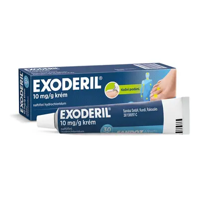 Exoderil 10mg/g krém 30g