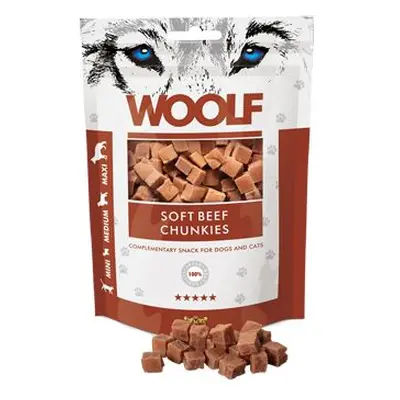 Woolf pochoutka beef chunkies 100g