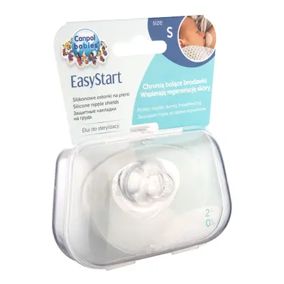 Canpol babies Chránič prsní bradavky EasyStart malý S 2ks