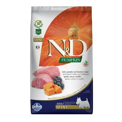 N&D Pumpkin Dog Adult Mini Lamb & Blueberry 2,5kg