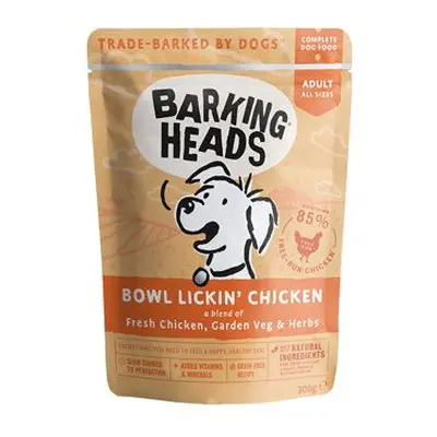 Barking Heads Bowl Lickin Chicken kapsička 300g