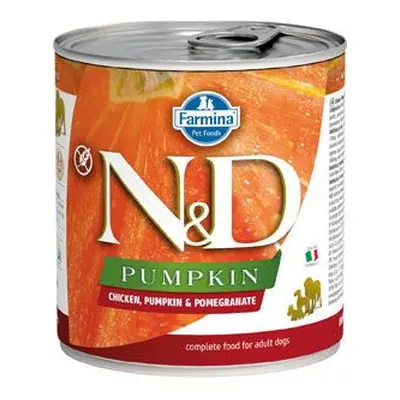 N&D Dog Pumpkin Adult Chicken & Pomegranate 285g