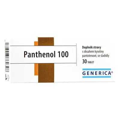 Panthenol 100 Generica Tbl.30