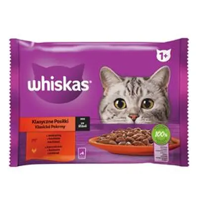 Whiskas Kapsa klasik výběr zelenina šťávy 4x85g