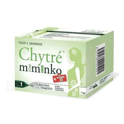 Chytré Miminko Methylfolát 1 Tbl.60