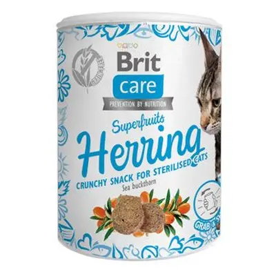 Brit Care Cat Snack Superfruits Herring 100g