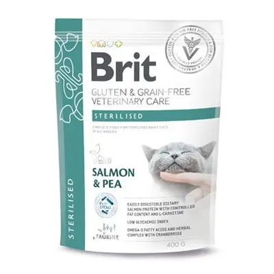 Brit Vd Cat Gf Care Sterilised 400g