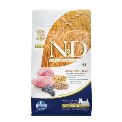 N&D LG Dog Adult Mini Lamb & Blueberry 800g