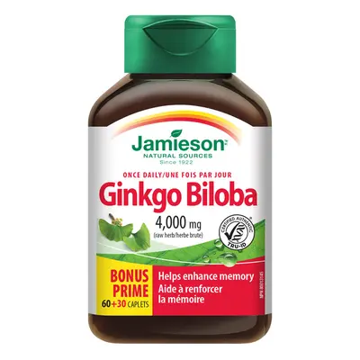 Jamieson Ginkgo Biloba Tbl.90