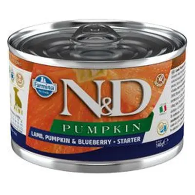 N&D Dog Pumpkin Starter Lamb & Blueberry Mini 140g