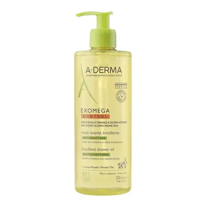 A-derma Exomega control zvláčňující sprchový olej 500 ml