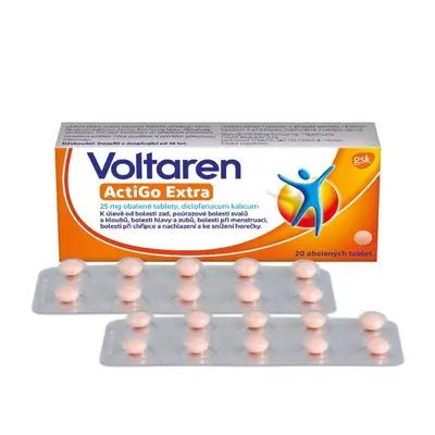 Voltaren Actigo Extra 25mg 20 tablet