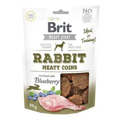 Brit Jerky Rabbit Meaty Coins 80g