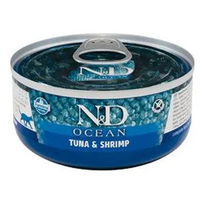 N&d Cat Ocean Adult Tuna & Shrimp 70g