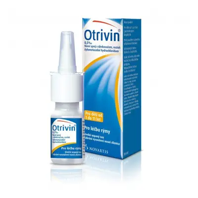 Otrivin 0,5mg/ml nosní sprej 10ml