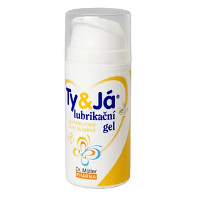 Lubrik.gel Ty&já Parf.vůní Broskve 100ml Dr.müller