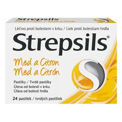 Strepsils med a citron 24 pastilek