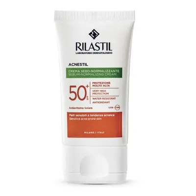 Rilastil Acnestil Ochranný krém na problematickou pleť SPF50+ 40 ml