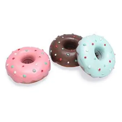 Hračka pes donut latex mix barev 12cm Karlie