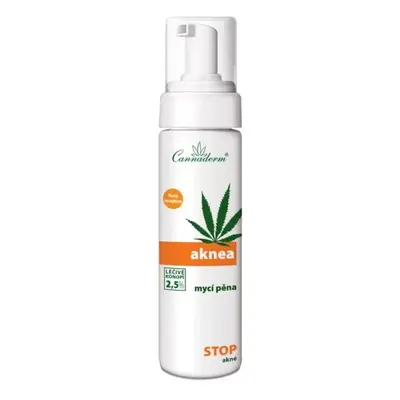 Cannaderm Aknea mycí pěna 180ml