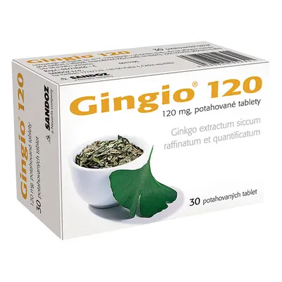 Gingio 120mg potahované tablety 30