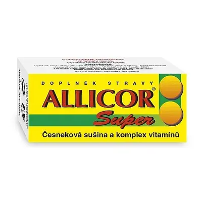 Naturvita Allicor Super česnek+vitamin.tbl.60